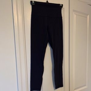Lululemon Align Leggings, Size 6, Navy